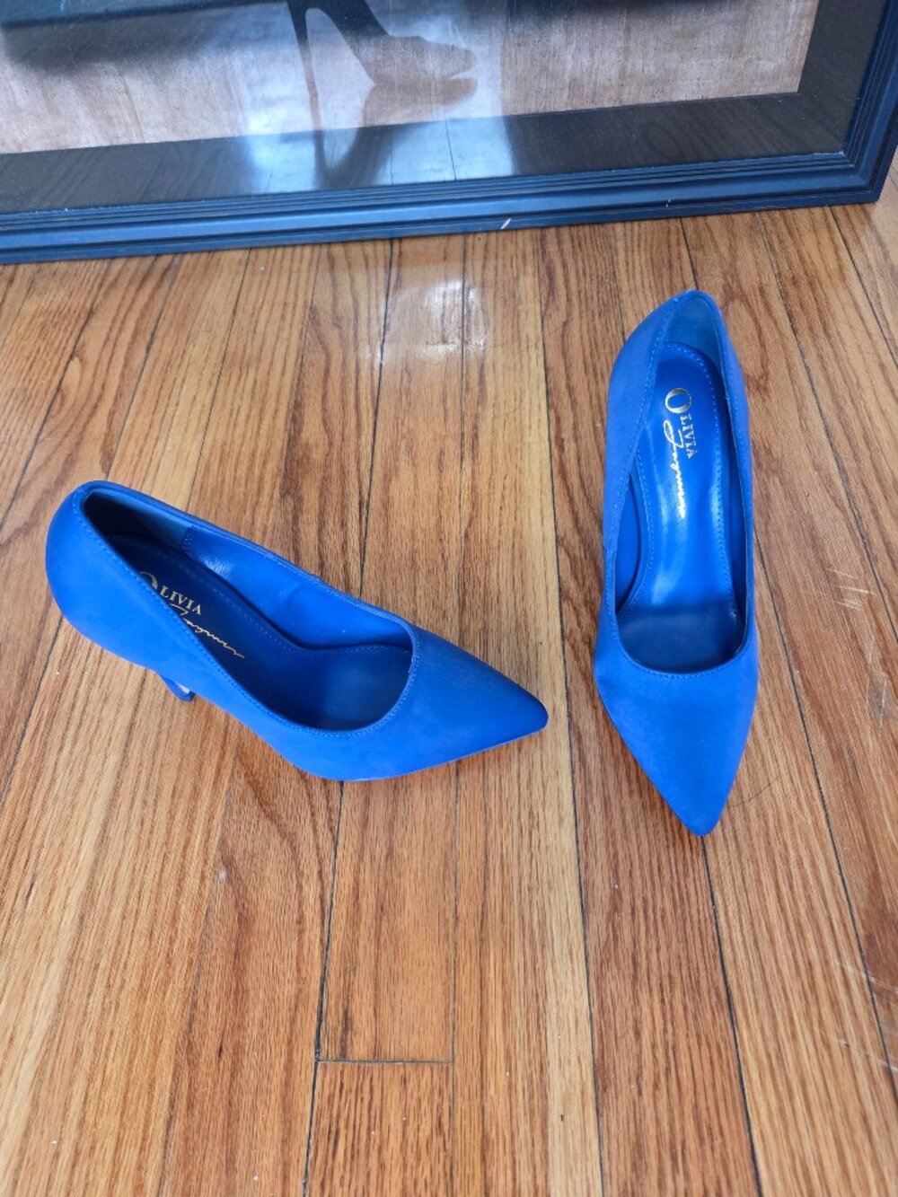 Like new deep blue 💙 heels